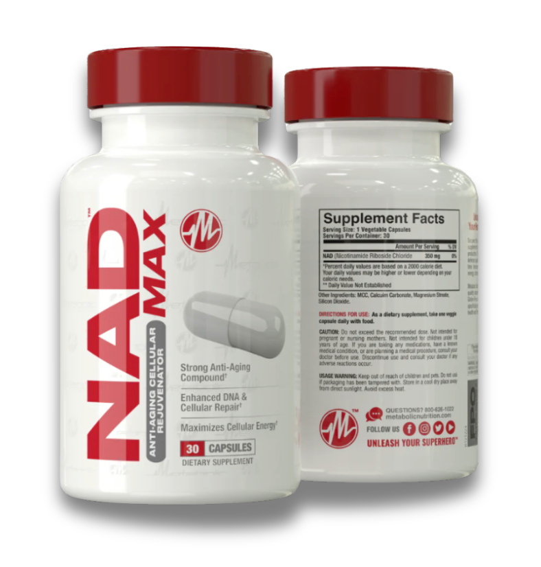 Metabolic Nutrition | NAD Max | 30 servings