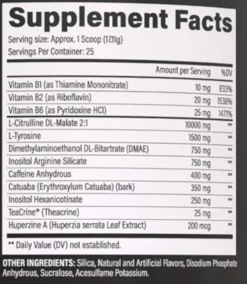 Black Magic | BZRK VOODOO | Limited Edition Pre-Workout