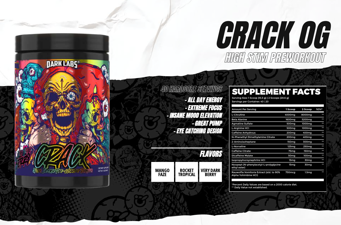 Dark Labs | Crack OG | Pre-Workout