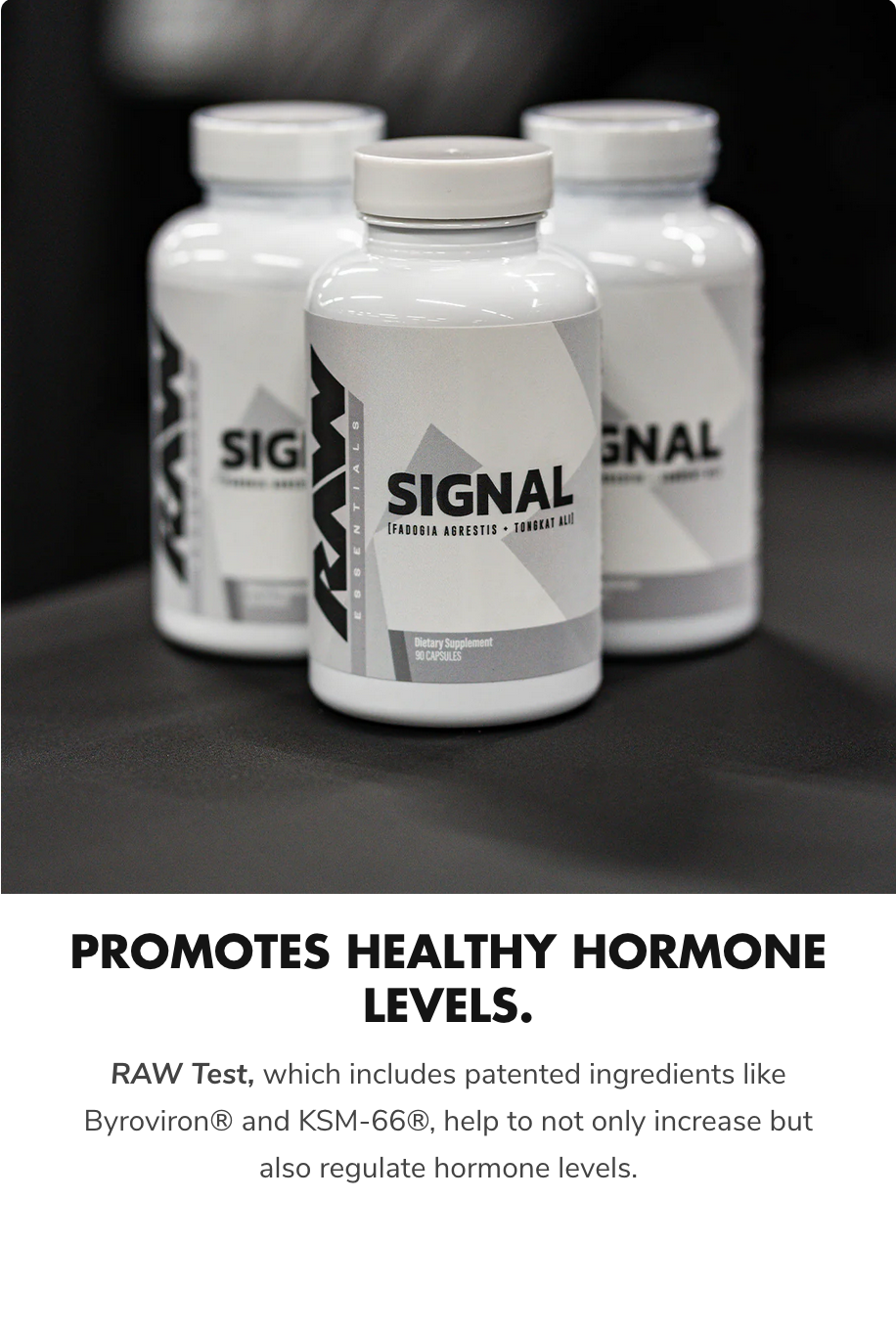 Raw Nutrition | Test | Support Natural Testosterone