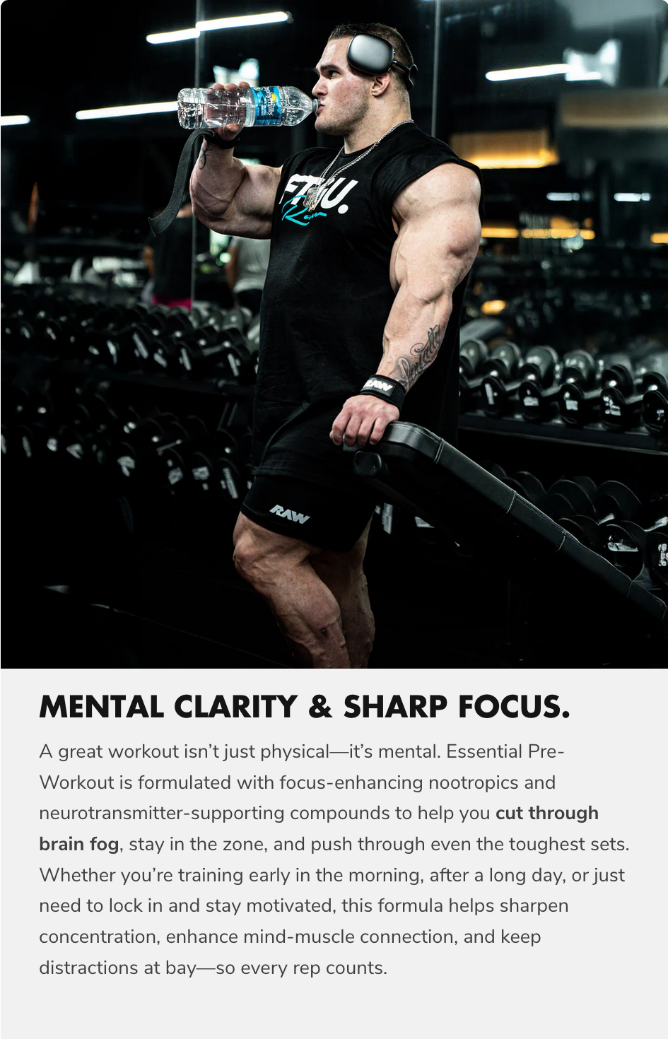 Raw Nutrition | Bum Essential | Pre-Workout