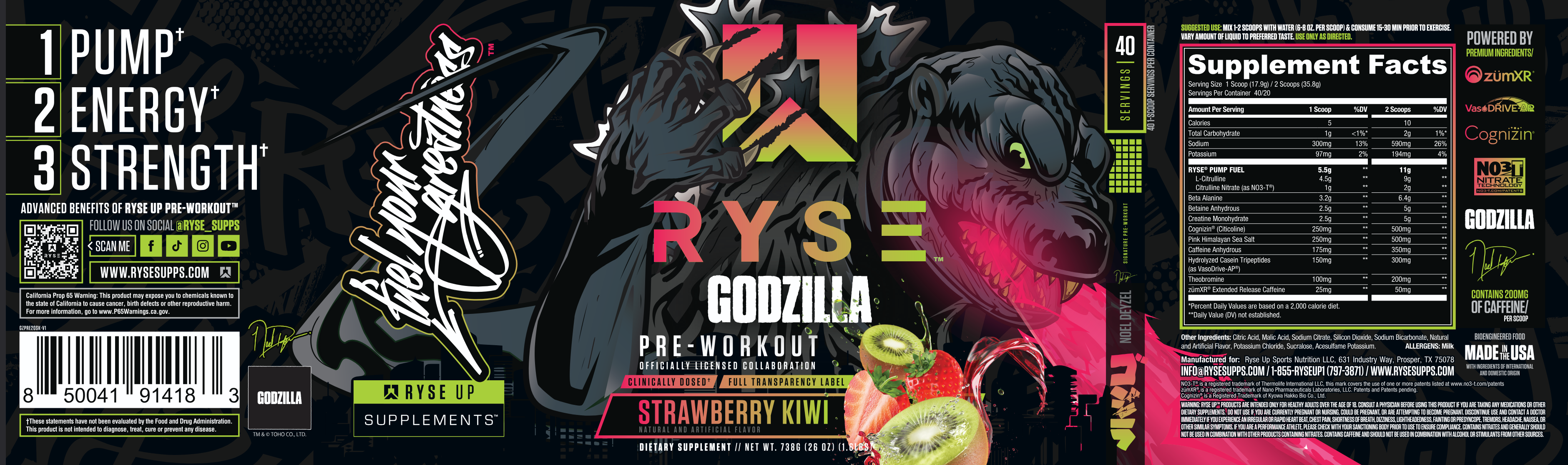 RYSE | Godzilla Pre-Workout