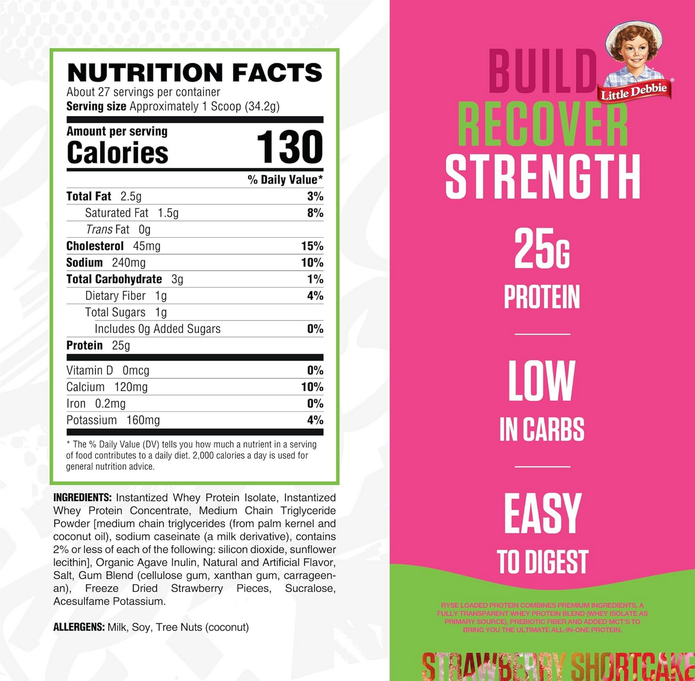 RYSE | Loaded Protein | 27 Servings