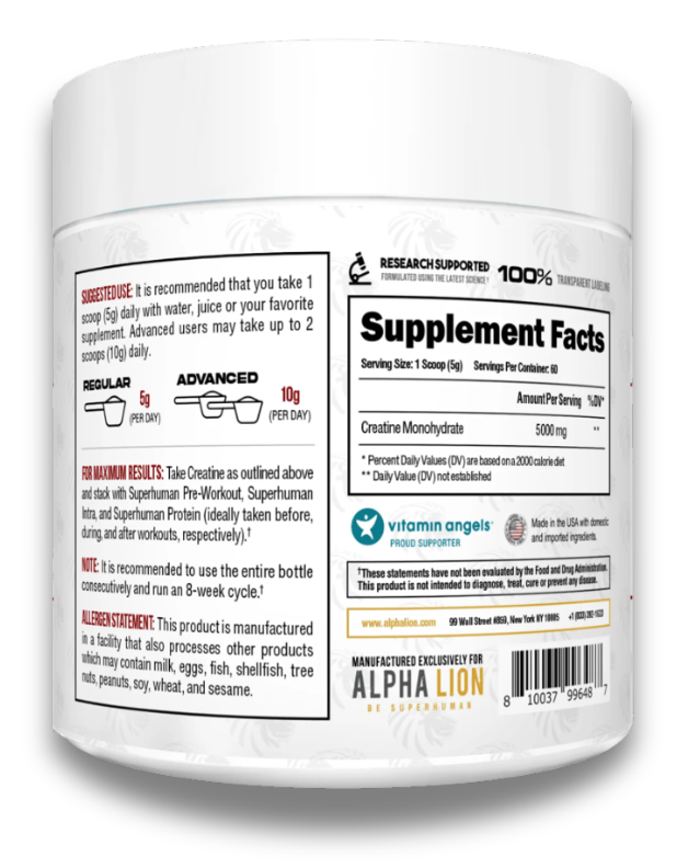 Alpha Lion | Creatine | 60 servings
