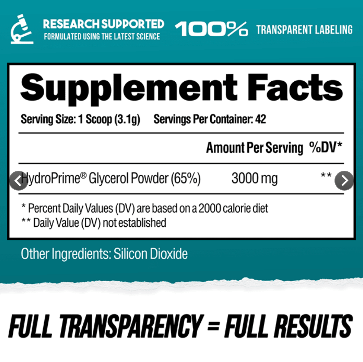 Alpha Lion | Glycerol | 42 servings