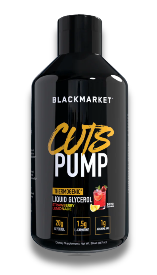 BlackMarket Labs | Cuts Pump Liquid Glycerol | 30/60 Serving