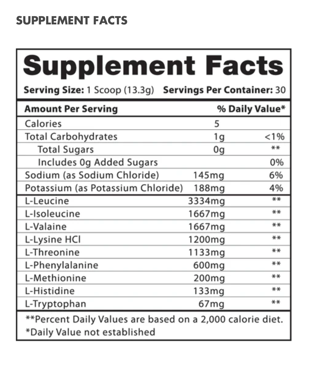 Hi-Tech | Precision EAA's | (30 servings)
