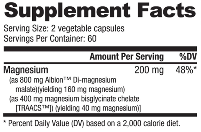 Nutra Bio | Magnesium Complex | (60 servings)