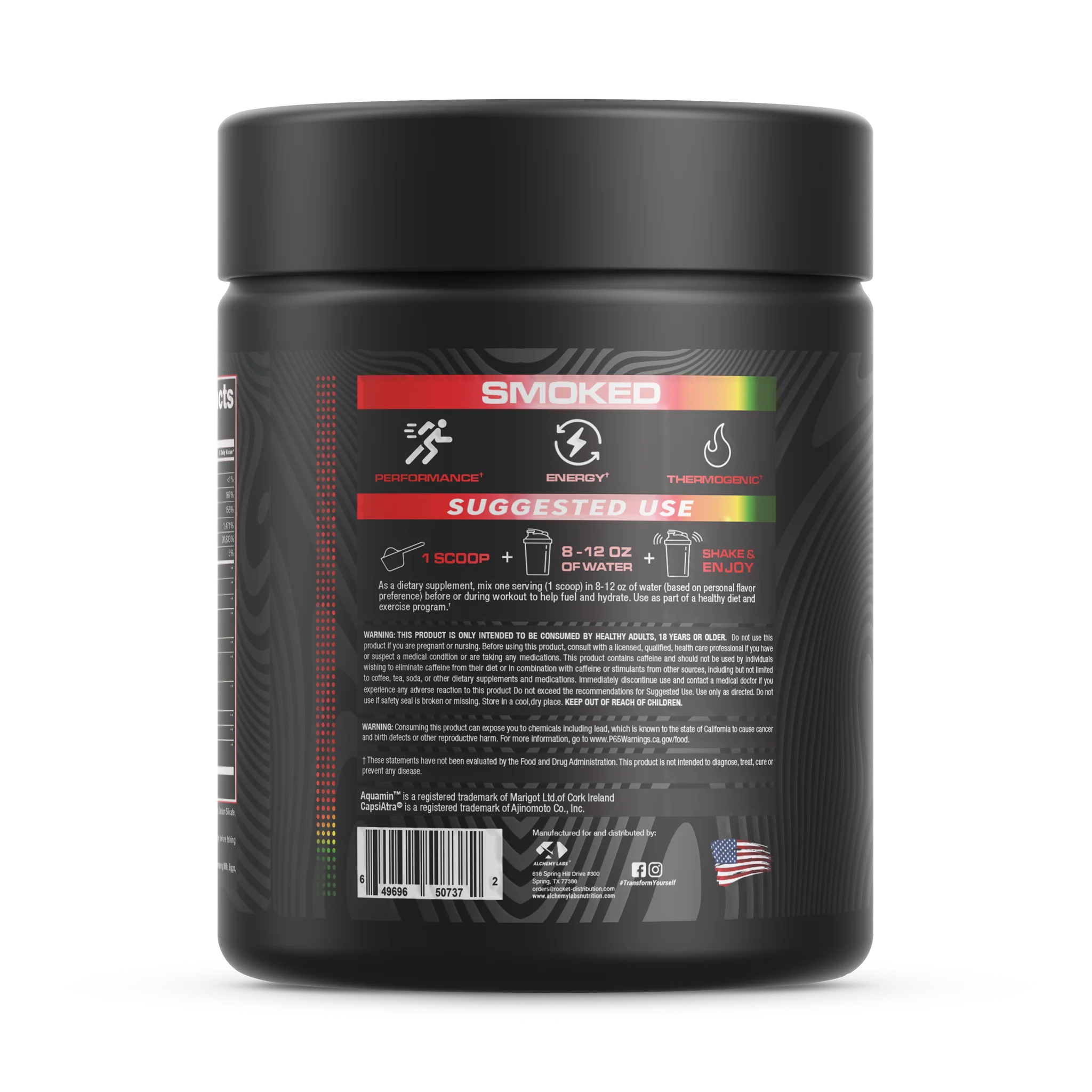 Alchemy Labs | Smoked | Thermogenic Preworkout