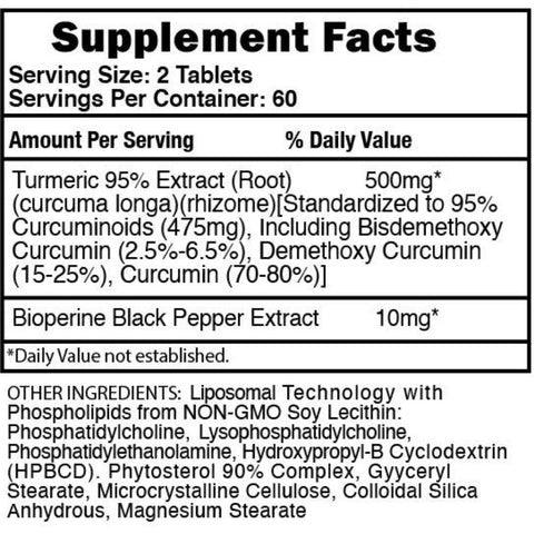 Blackstone Labs | Liposomal Tumermic | 95% Curcuminiods
