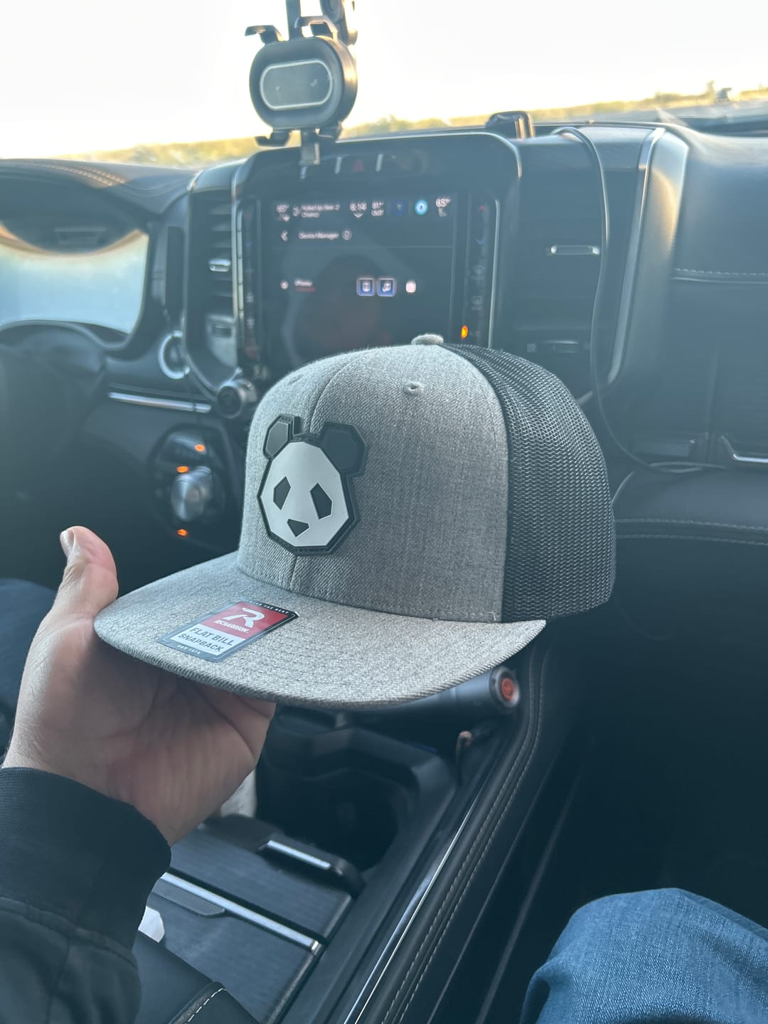Panda Supps | Premium 3D LOGO PVC Patch Snap Back Hats (Panda Head)