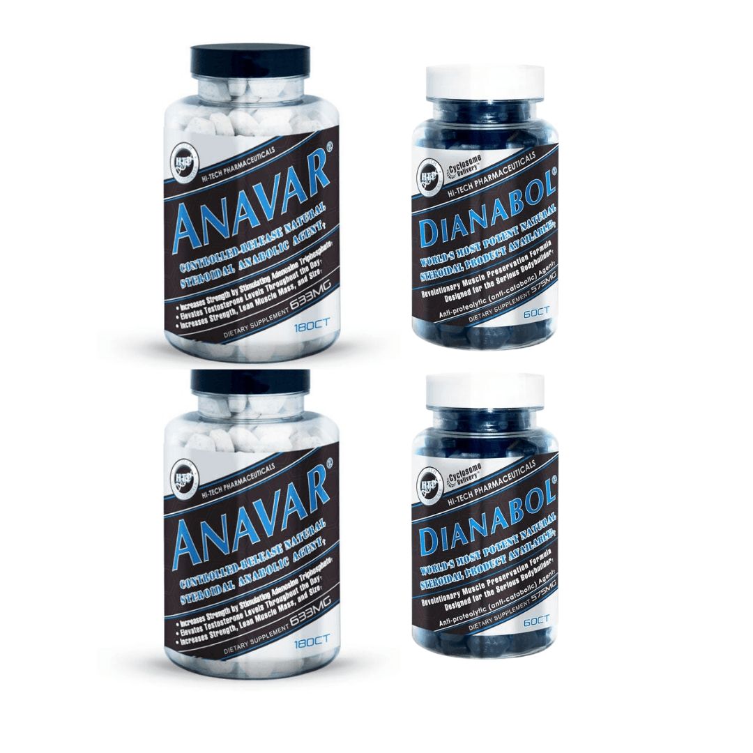 Hi Tech Pharmaceuticals Hi-Tech | Anavar + Dianabol Stack - Package Detail | Nutrastop