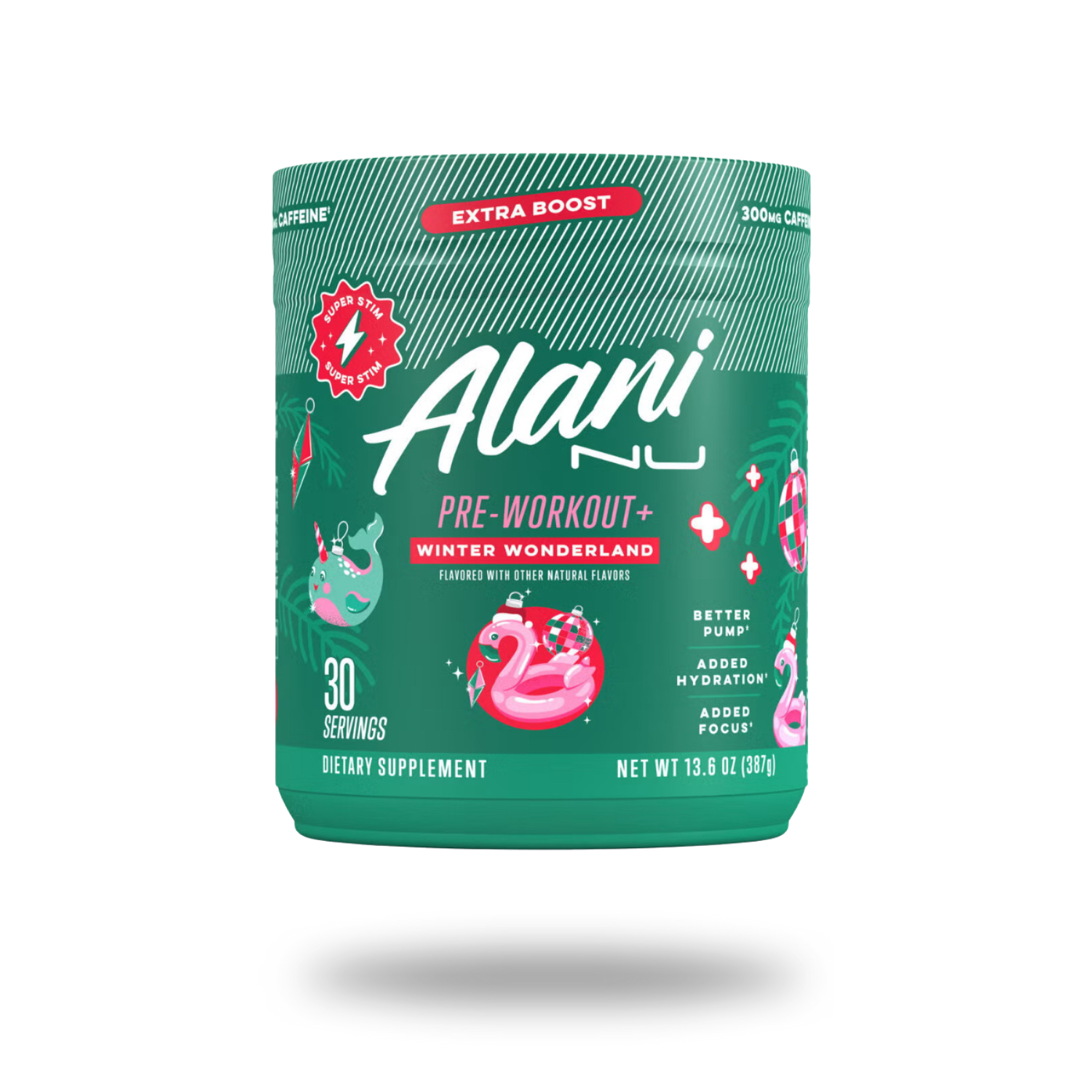 alani nu winterwonderland preworkout plus