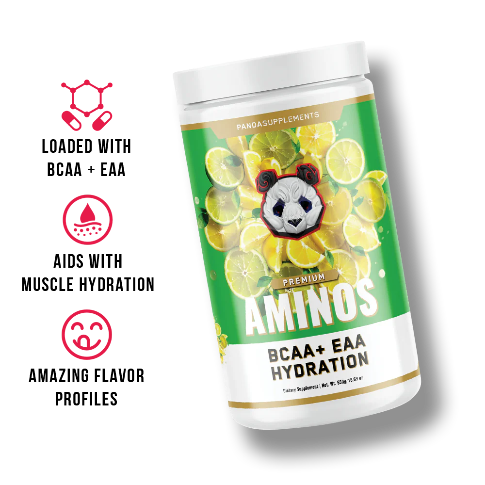 Panda Aminos | BCAA + EAA + Hydration + Electrolytes