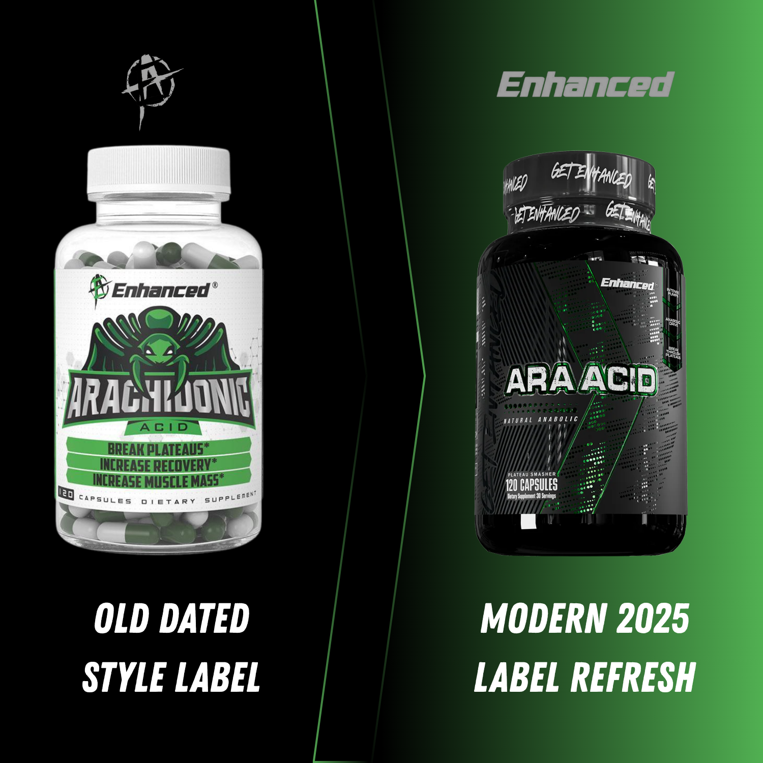 Enhanced | Arachidonic Acid | 120 Capsule