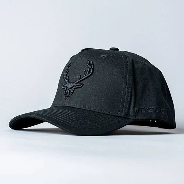 Bucked Up | A Frame Hat (All Black)