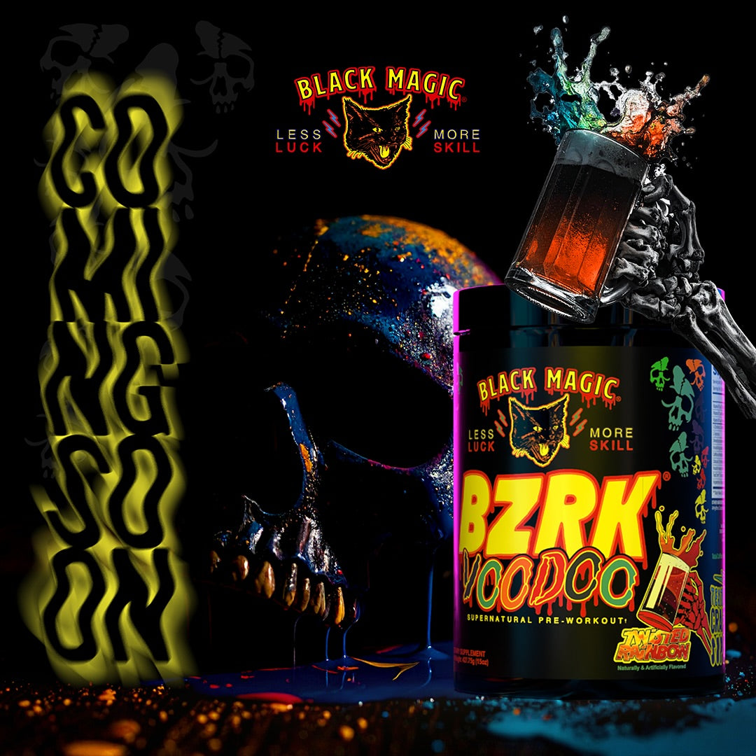 Black Magic | BZRK VOODOO | Limited Edition Pre-Workout