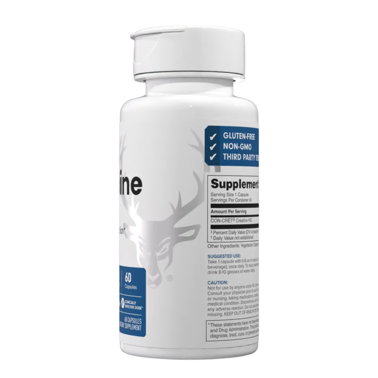 Bucked Up | Essentials | Creatine HCl Capsules