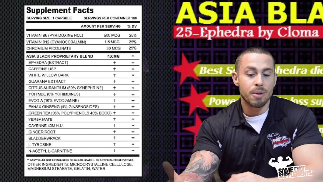 Cloma Pharma Asia Black-25 100C - In Action | Nutrastop