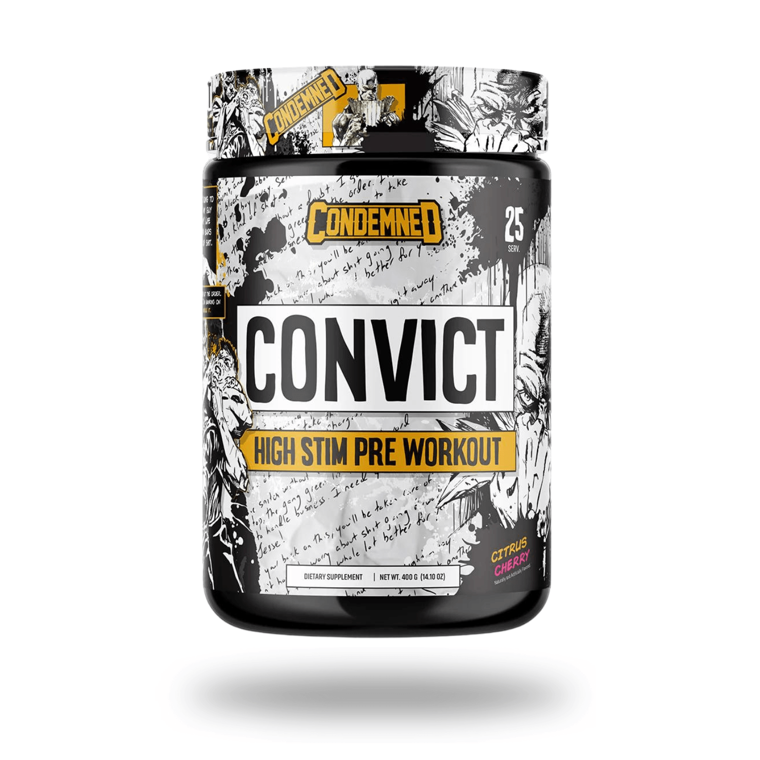 Condemned | Convict Pre-workout | (25 servings)
