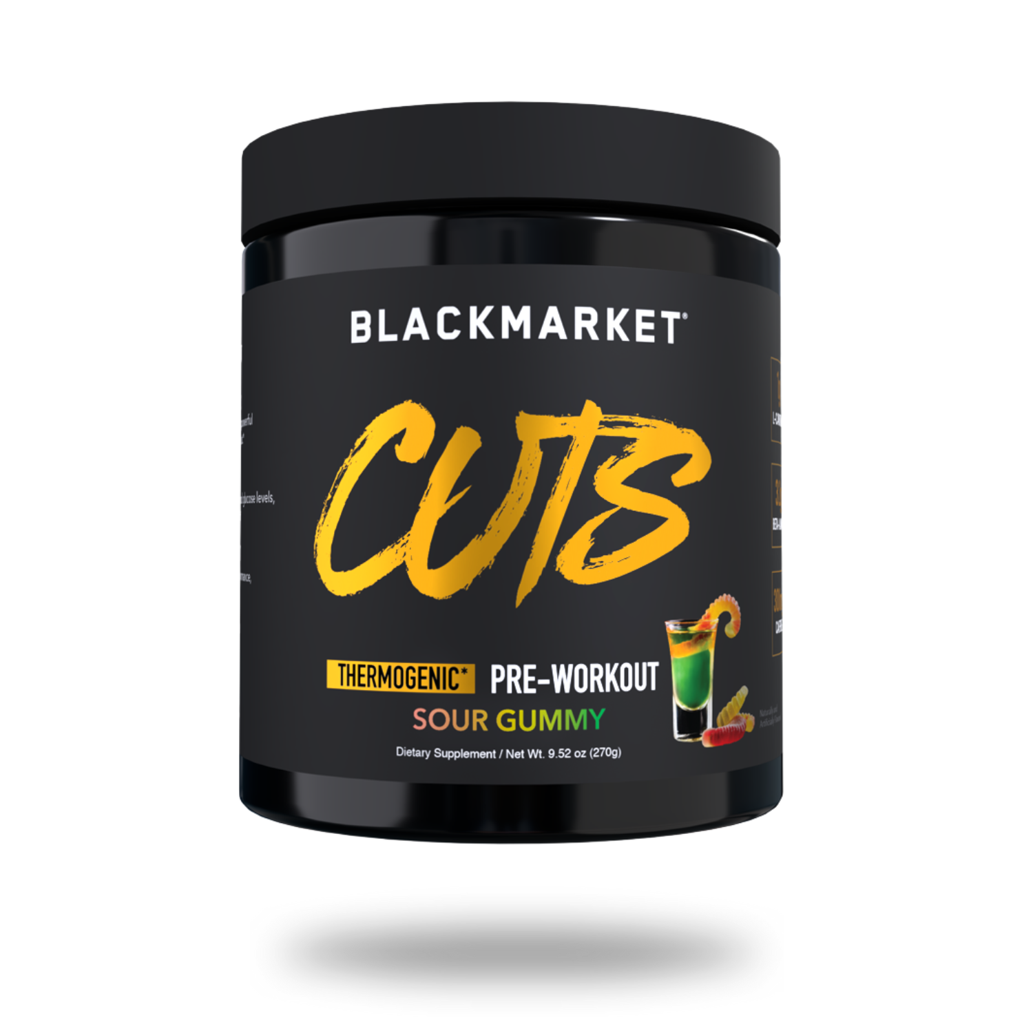 Blackmarket | Cuts | Thermogenic Pre-Workout