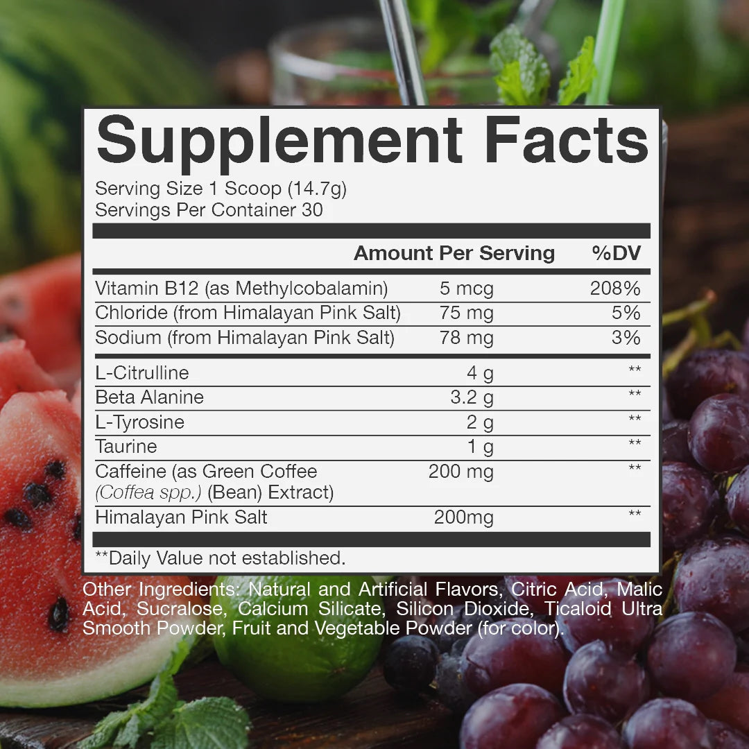 Raw Nutrition | Bum Essential Pre | 30 Servings