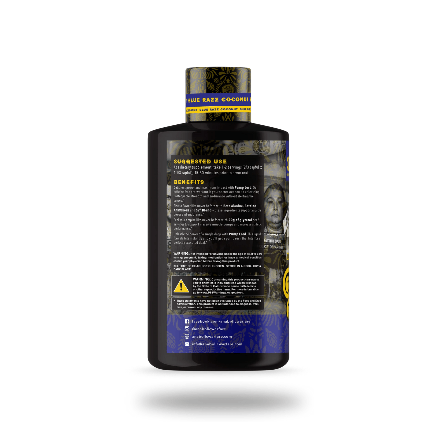 Anabolic Warfare | Pump Lord | Liquid Glycerol
