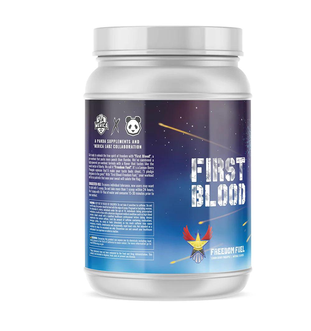 Panda Supps X Merica Labz | First Blood | Loaded Pre-workout