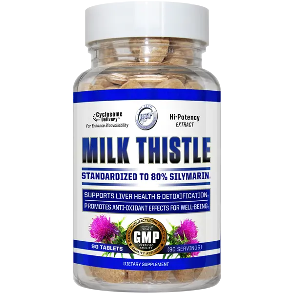 Hi-Tech Pharmaceuticals Milk Thistle 90 tabs - In Action | Nutrastop