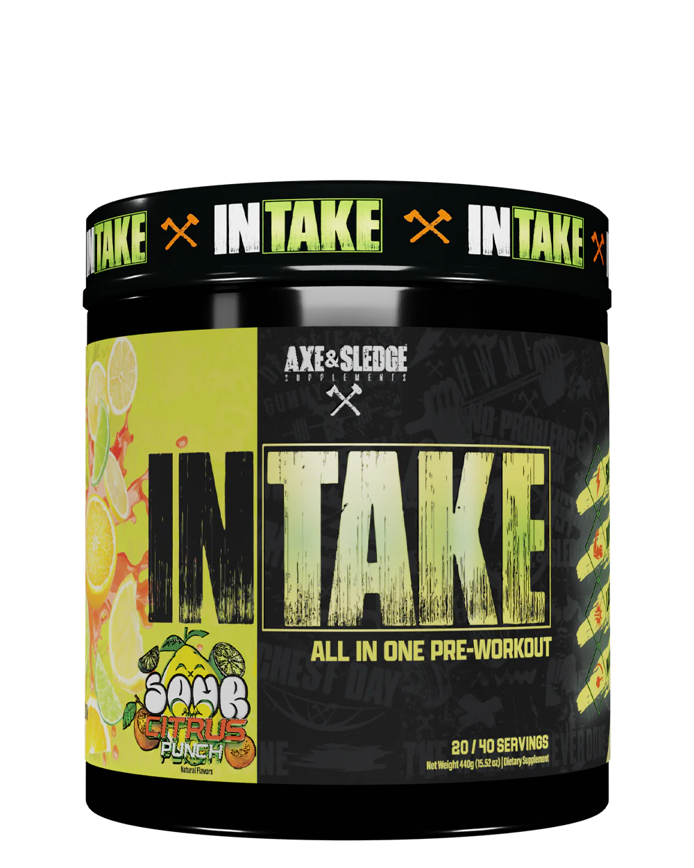 Axe & Sledge | Intake | Pre-Workout
