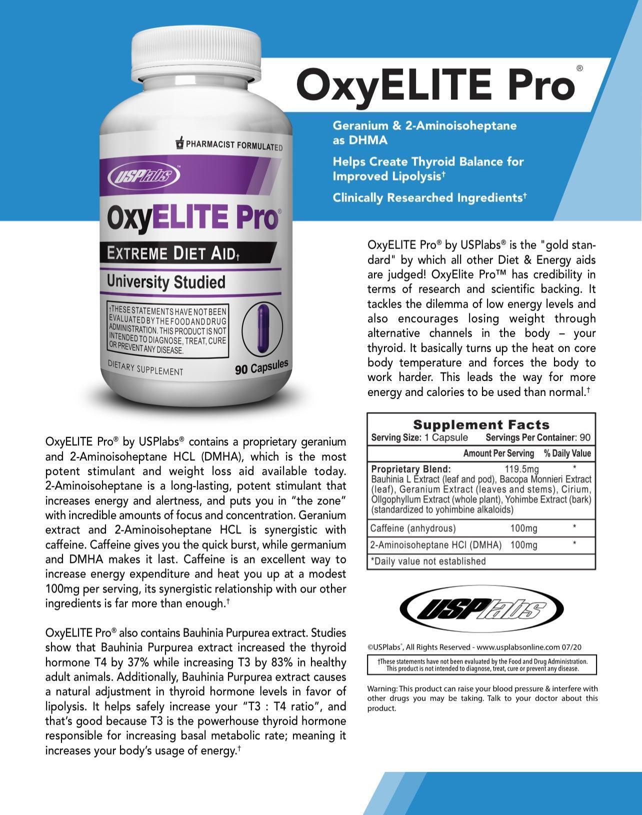 USP Labs Thermogenic Weight Management Supplement - Product View | Nutrastop