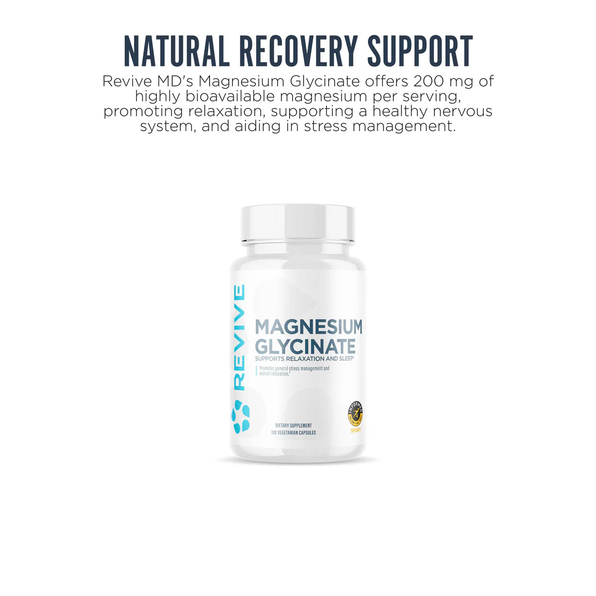 Revive | Mag Glycinate | 120 Capsules