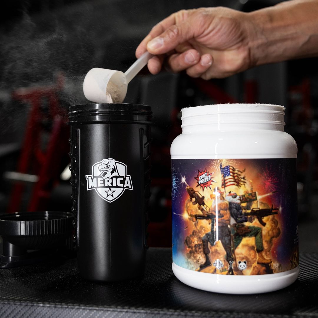 Panda Supps X Merica Labz | First Blood | Loaded Pre-workout