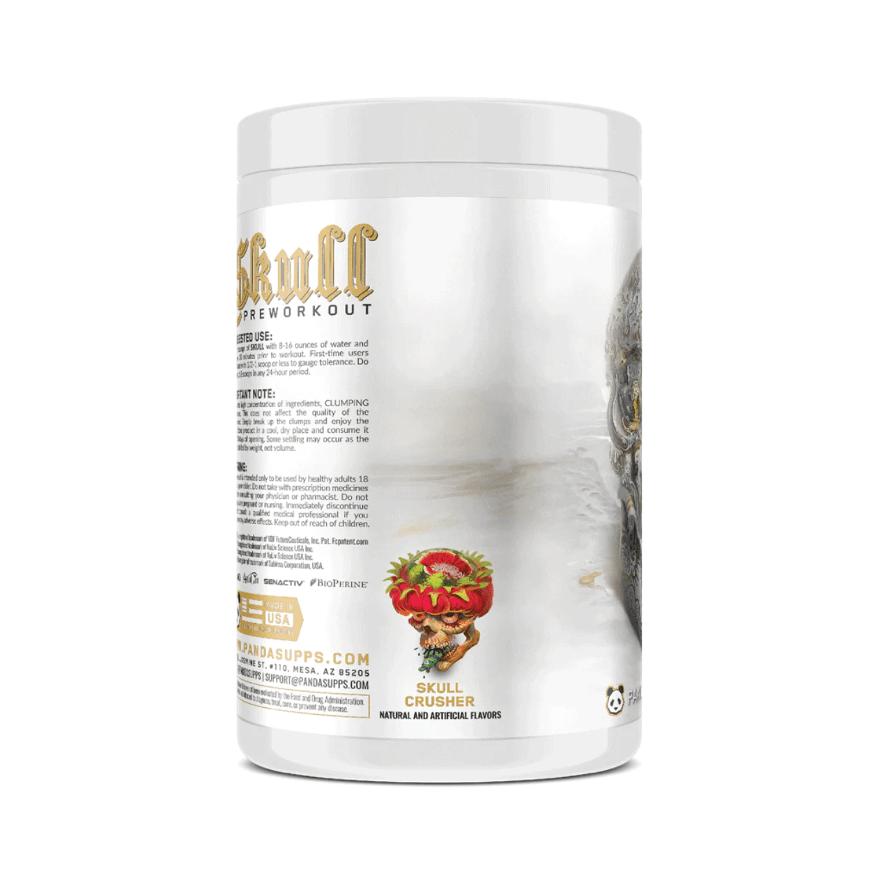 Panda Supps | Skull | Preworkout