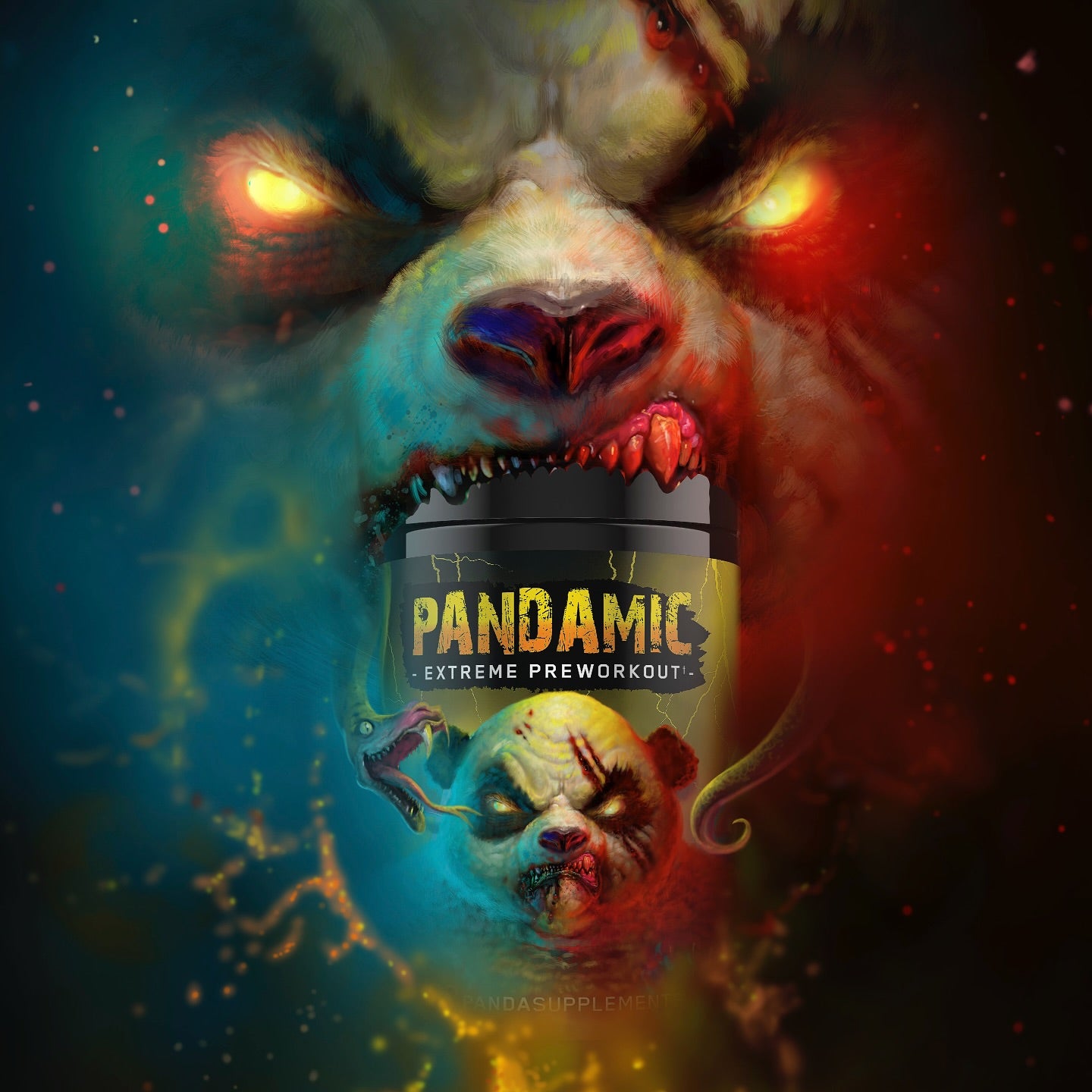 Panda Supps | Pandamic | Extreme Pre-workout