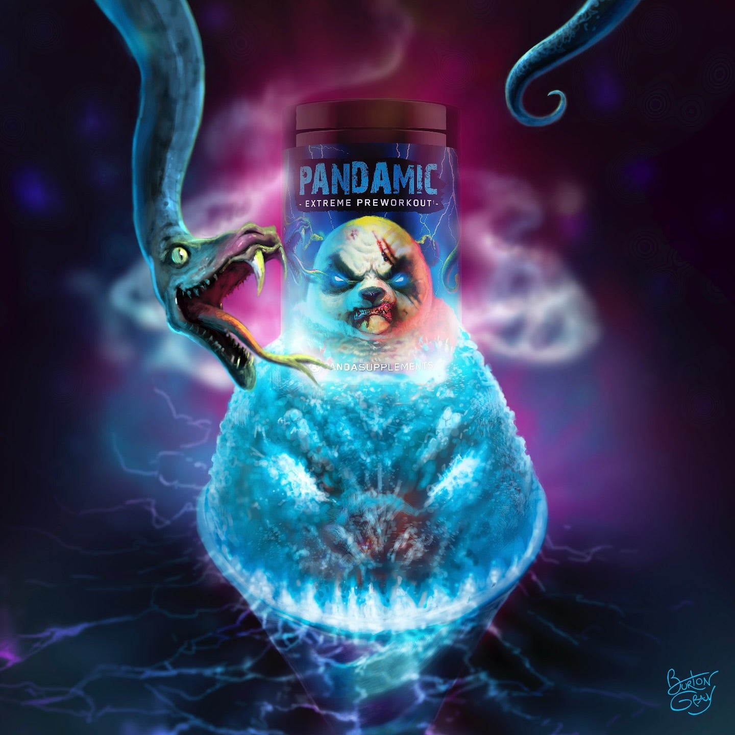 Panda Supps | Pandamic | Extreme Pre-workout