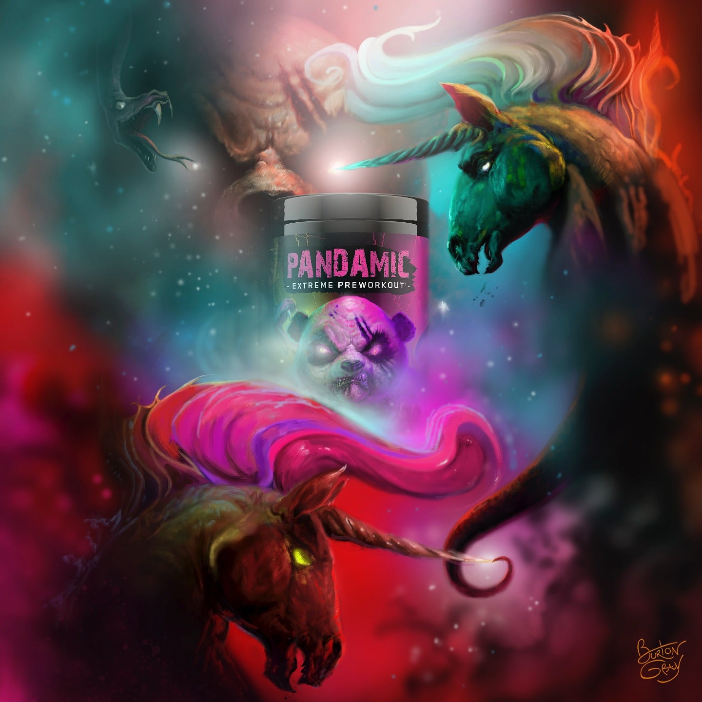 Panda Supps | Pandamic | Extreme Pre-workout