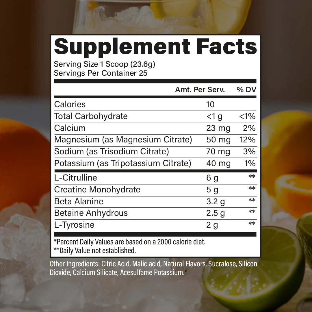 Raw Nutrition | Essential Pre | 25 Servings