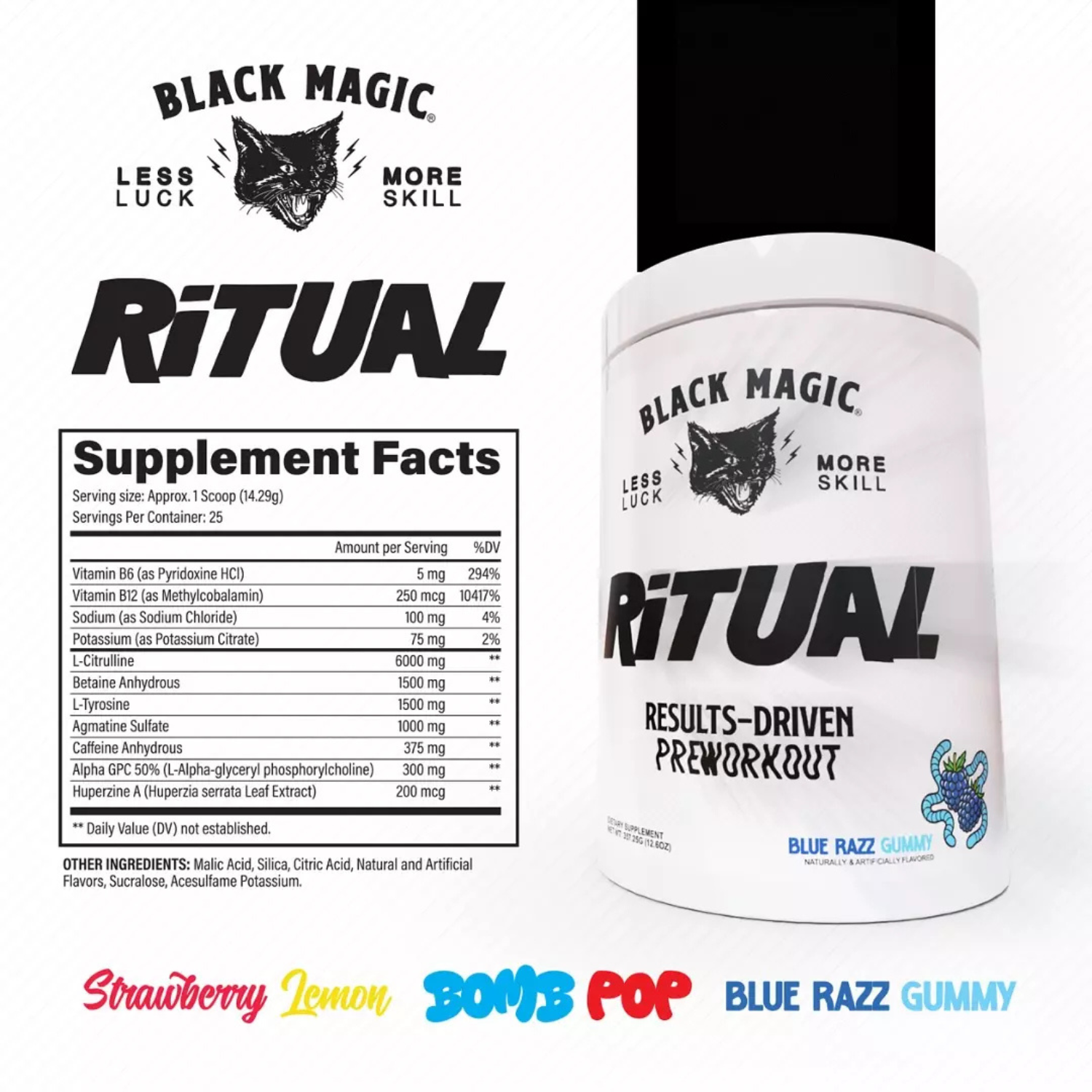 Black Magic | Ritual | High Stim Pre-Workout