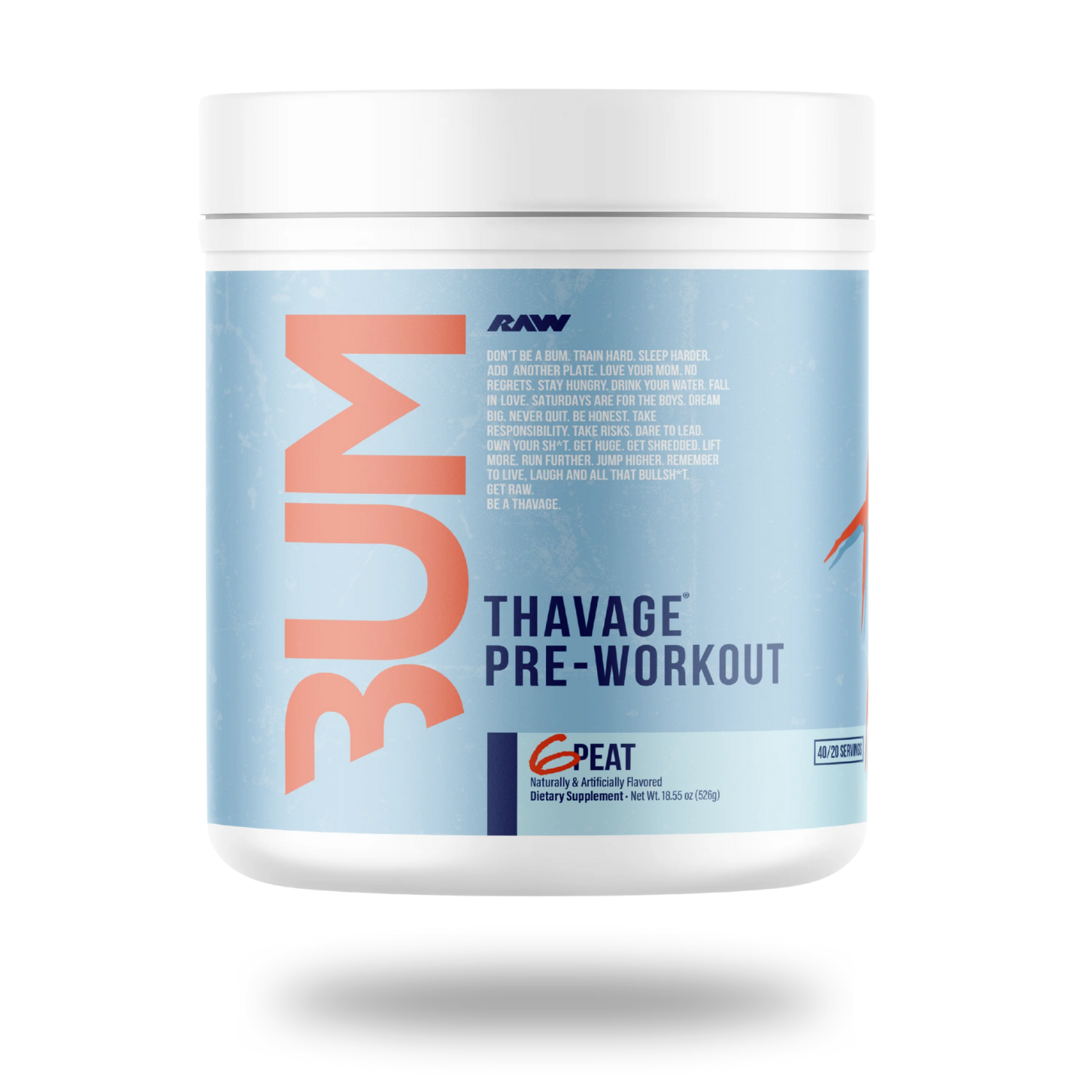 Raw Nutrition X Cbum | Bum Thavage | Pre-Workout