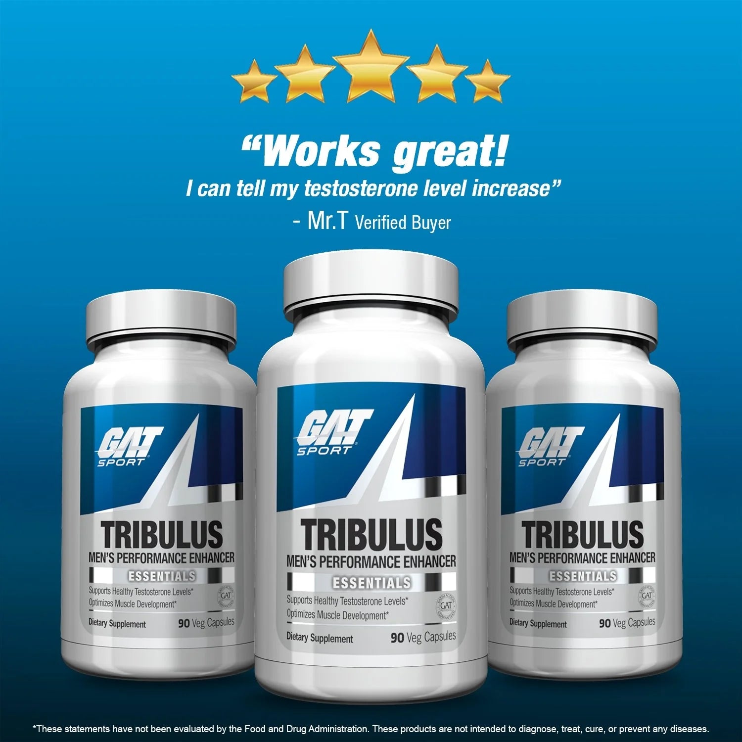 GAT Sport | Tribulus | Mens Performance Enhancer