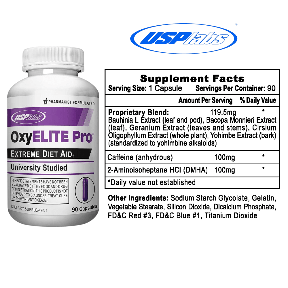 USPLabs | OxyElite Pro | Extreme Diet Aid (90 Caps)