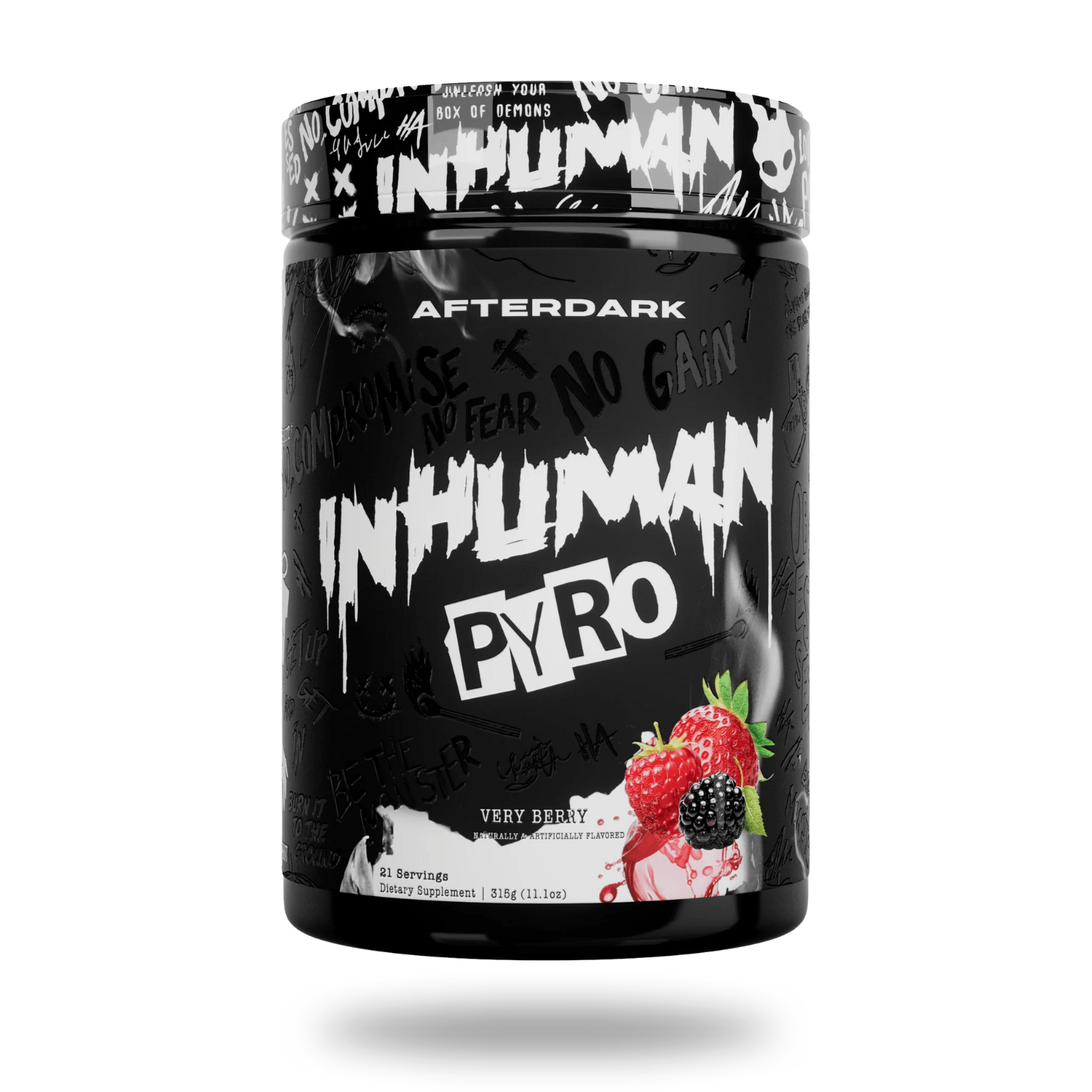 Afterdark Thermogenic Weight Management Supplement - Product Front | Nutrastop