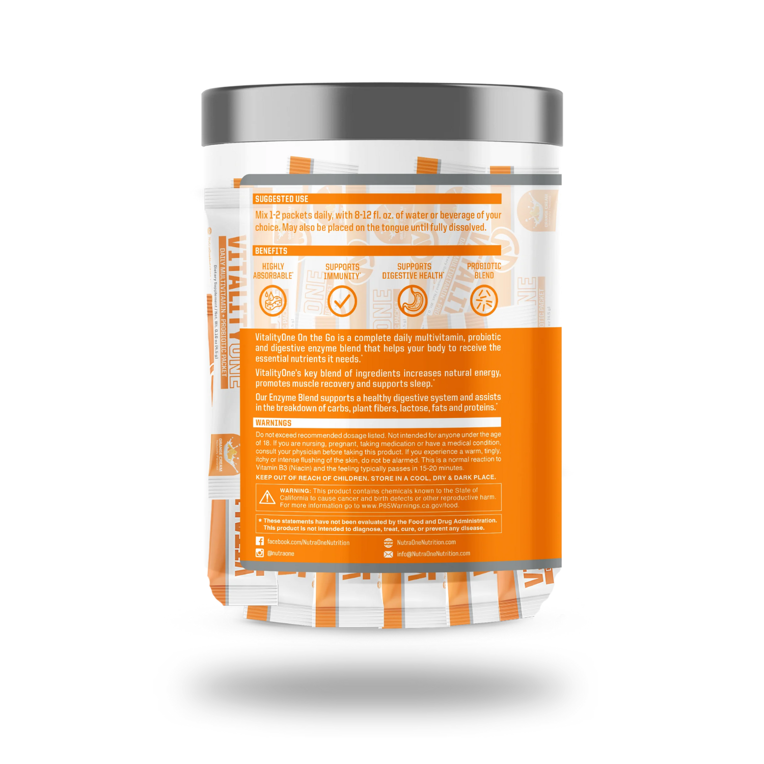 Nutra One | Vitality One Stick Packs