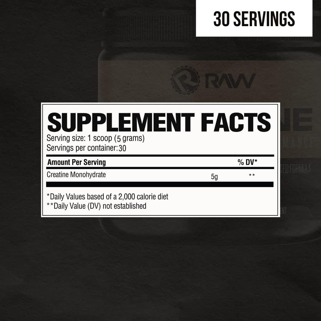 Raw Nutrition | Creatine Monohydrate