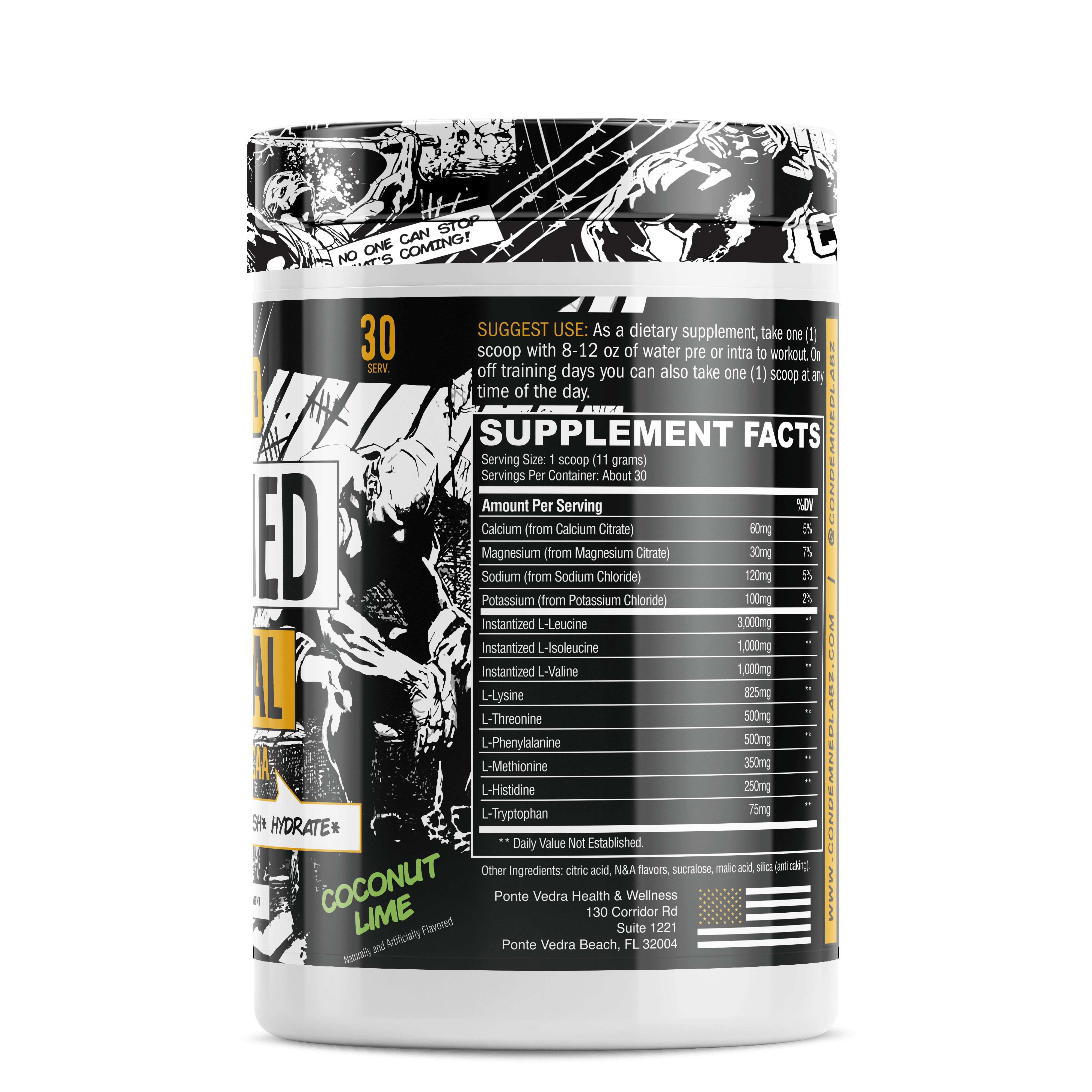 Condemned Labz | Confined (EAA+BCAA)