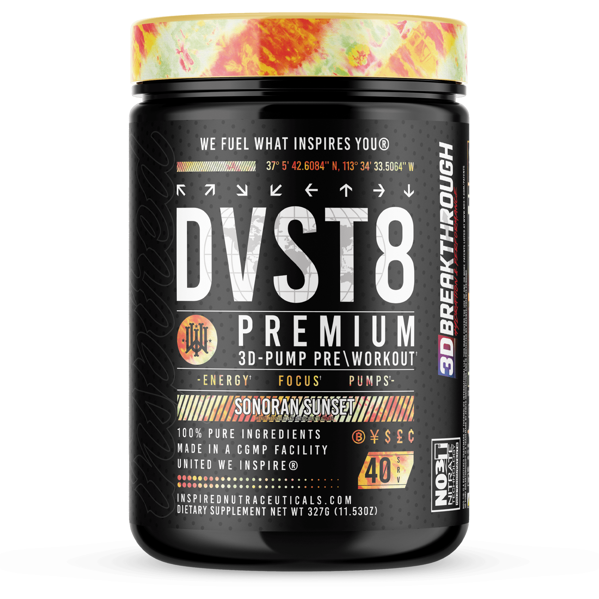 DVST8 Global Pre Pre-Workout Powder 20 Servings - Flavor Options | Nutrastop