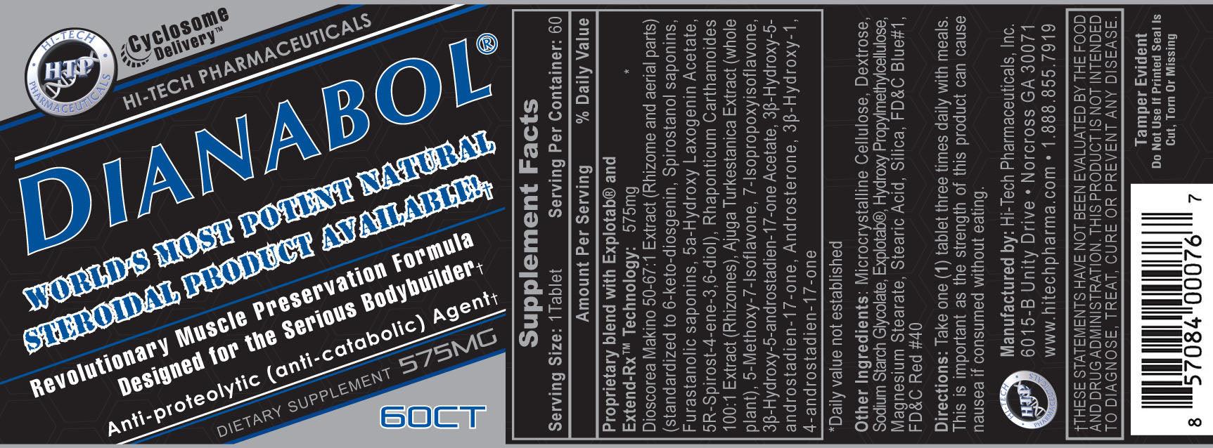 Hi-Tech | Anavar + Dianabol | Lean Muscle Recomposition Stack