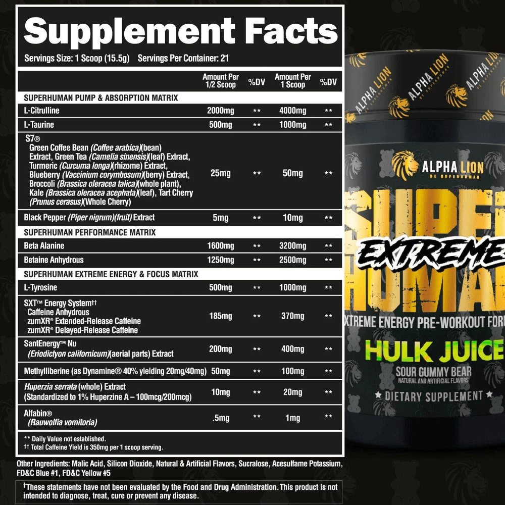 Alpha Lion | Super Human Extreme