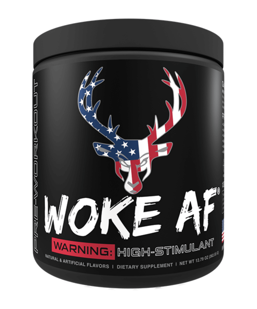 Woke AF Pre-Workout Powder N/A Servings Supplement Facts - Pumps | Nutrastop